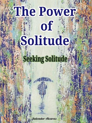 cover image of The Power of Solitude